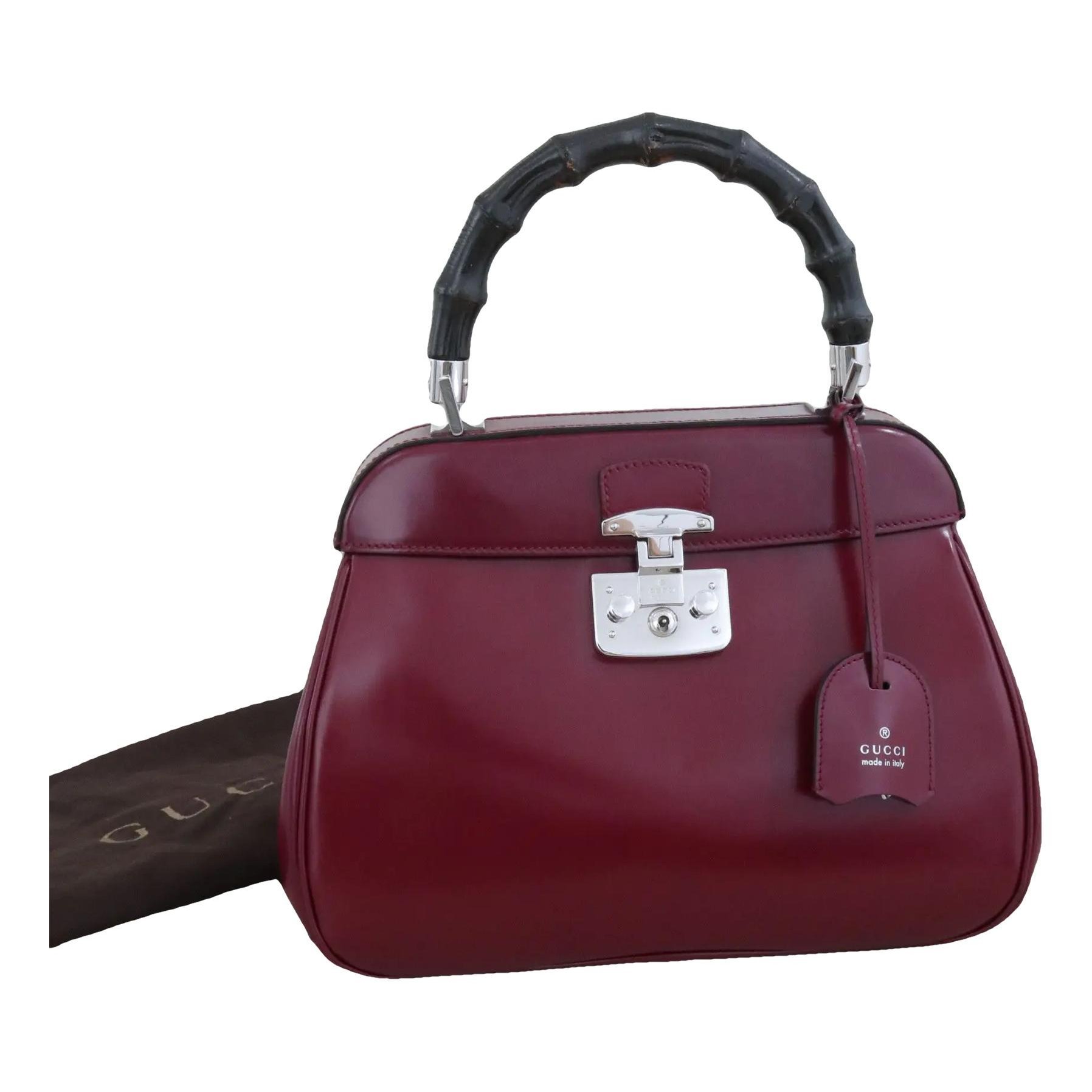 Lady Lock leather handbag