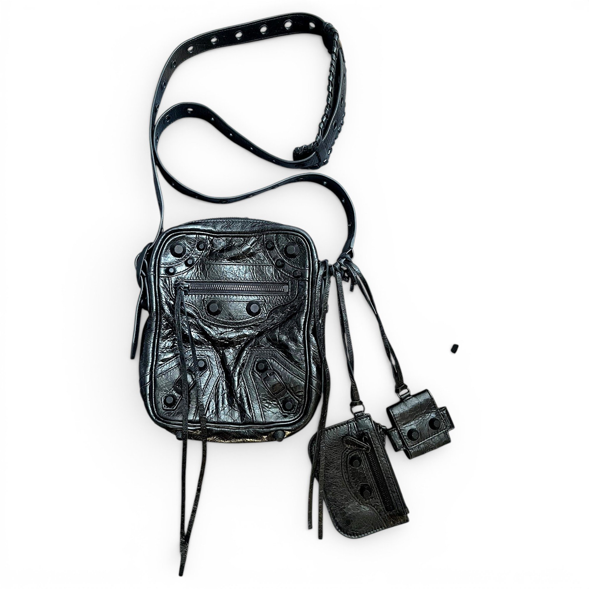 Leather handbag