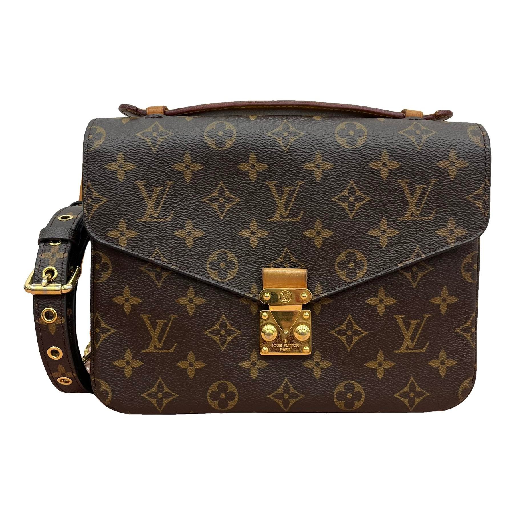 Metis leather handbag