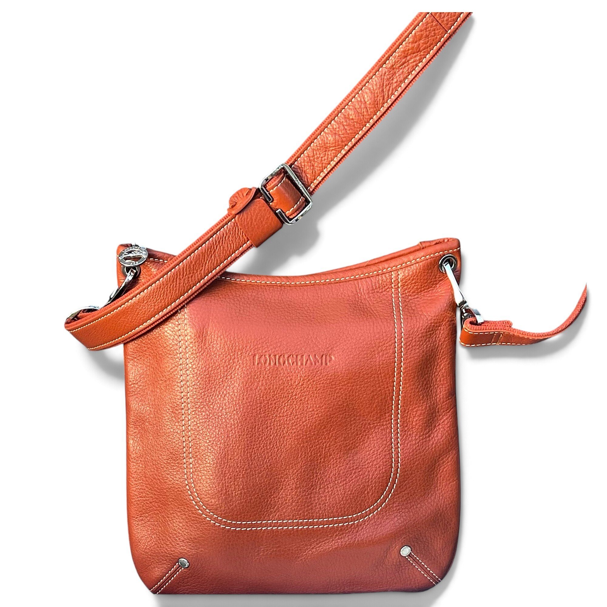 Leather crossbody bag