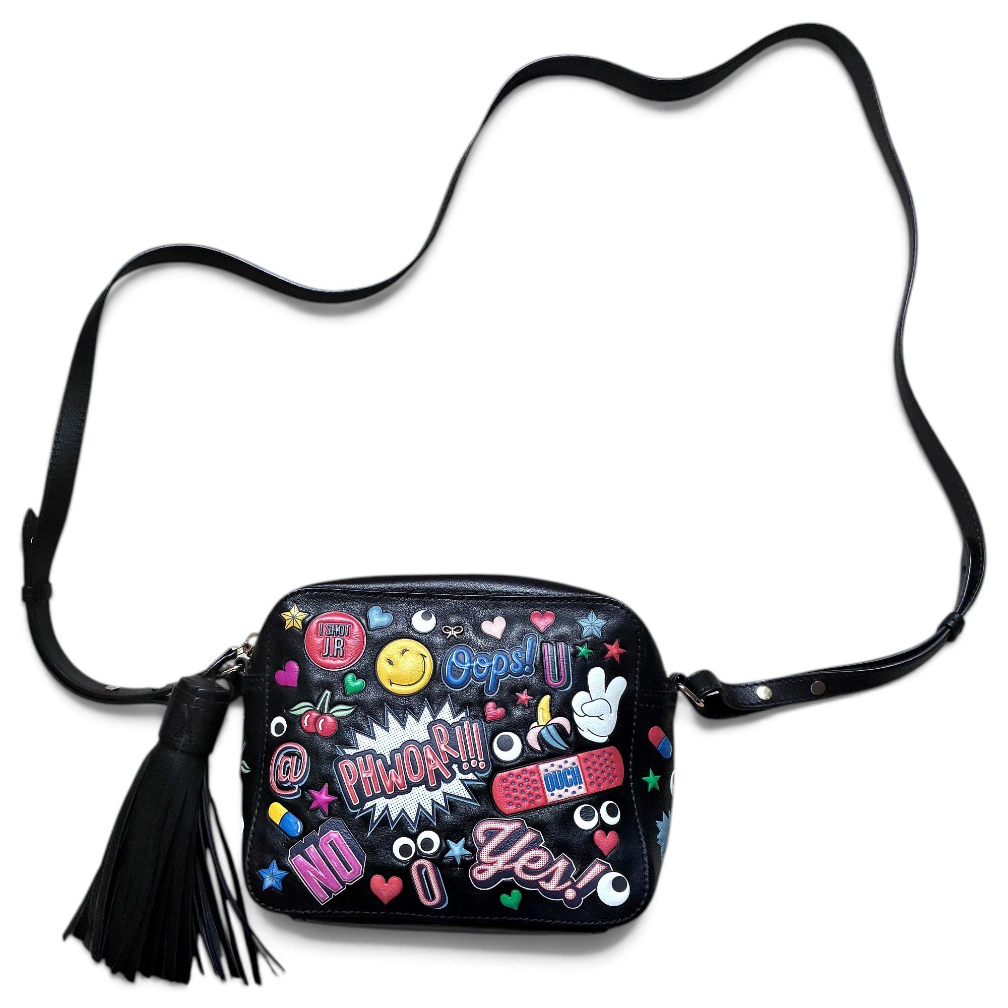 Leather crossbody bag
