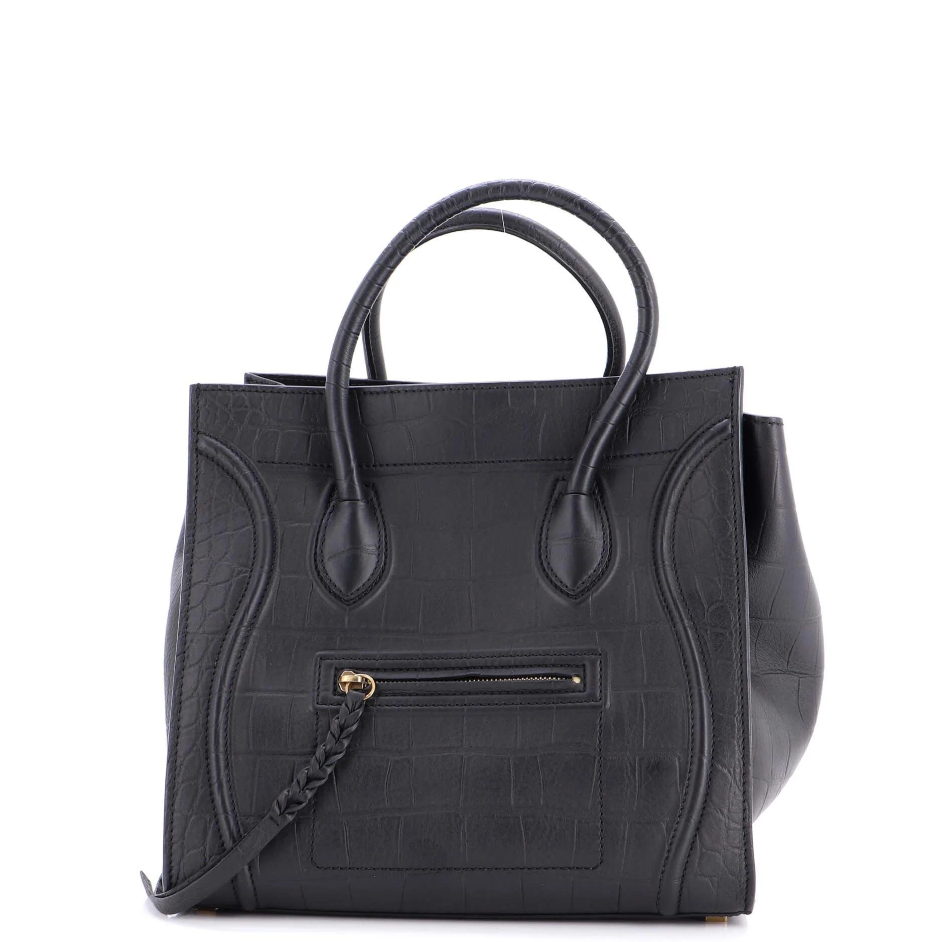 Leather tote