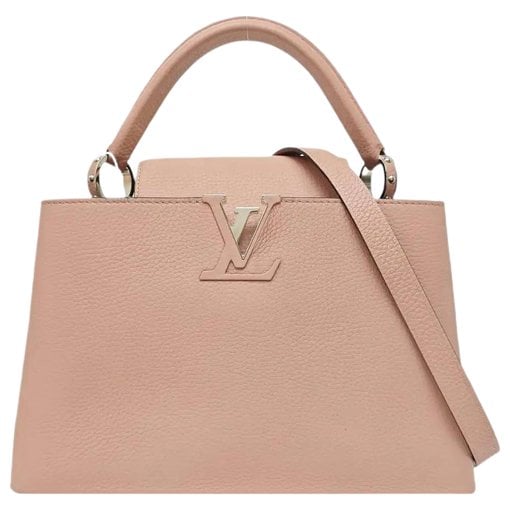 Capucines leather handbag