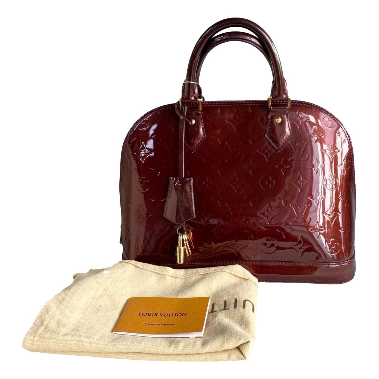 Alma leather handbag