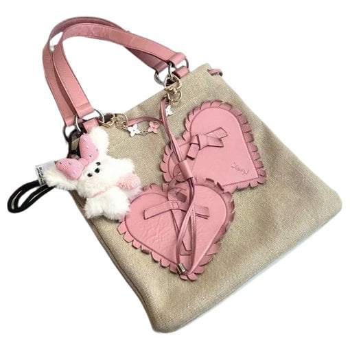 Linen handbag