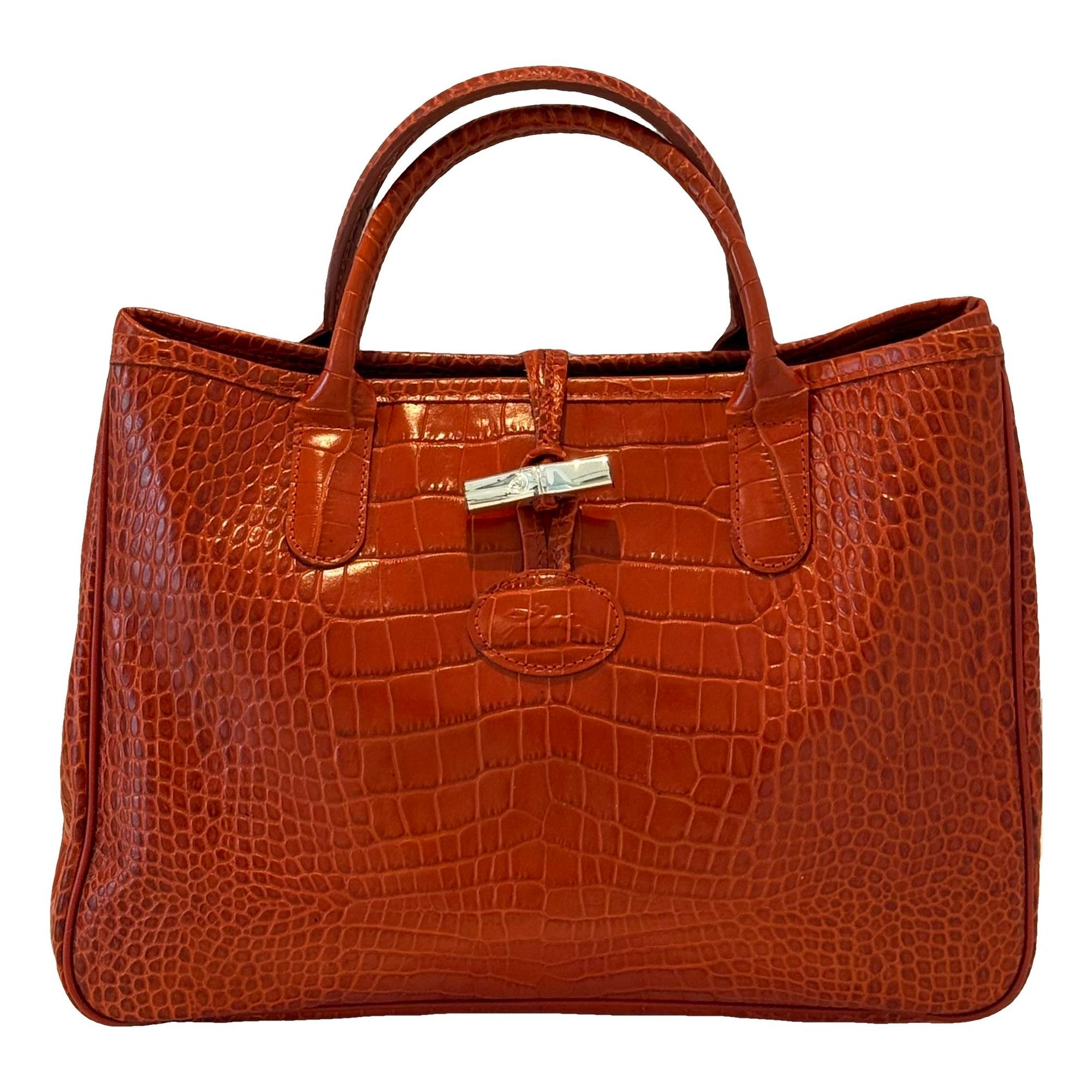 Roseau leather handbag