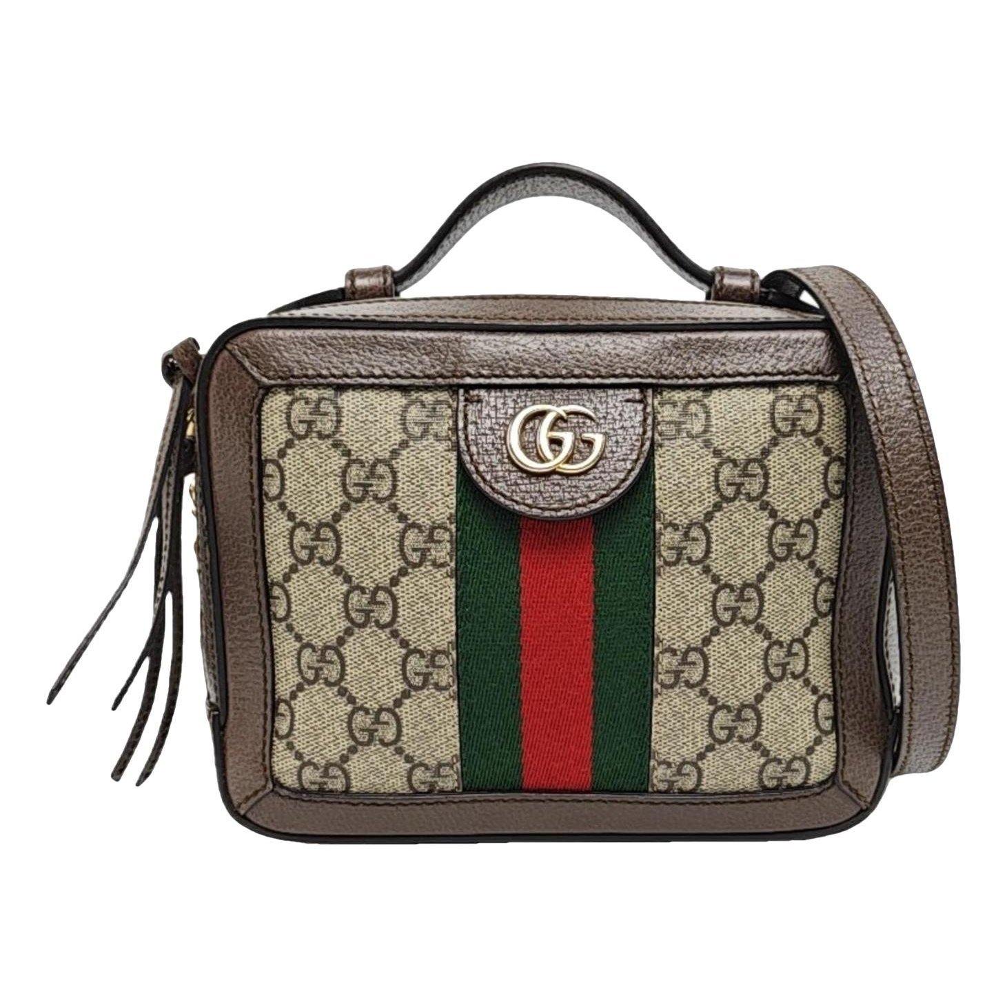 Ophidia leather handbag