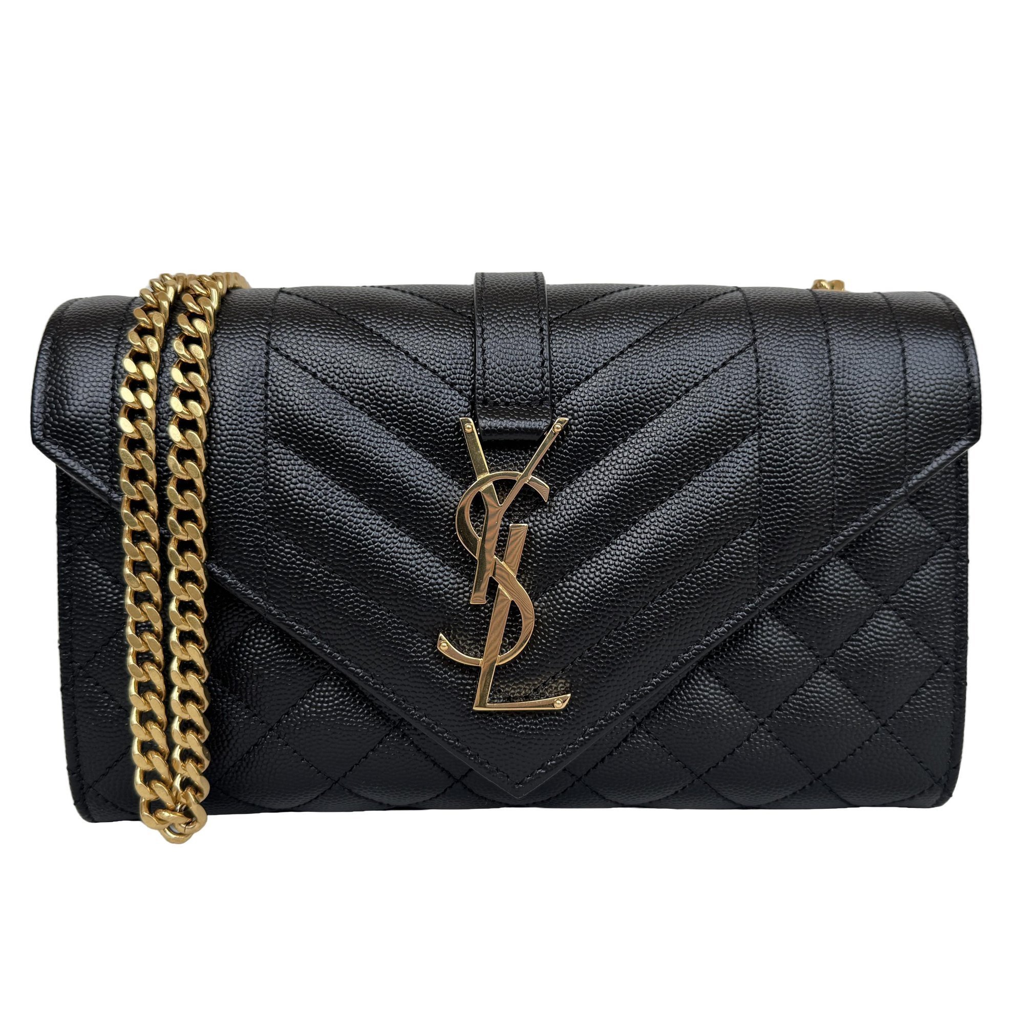 Envelope leather bag