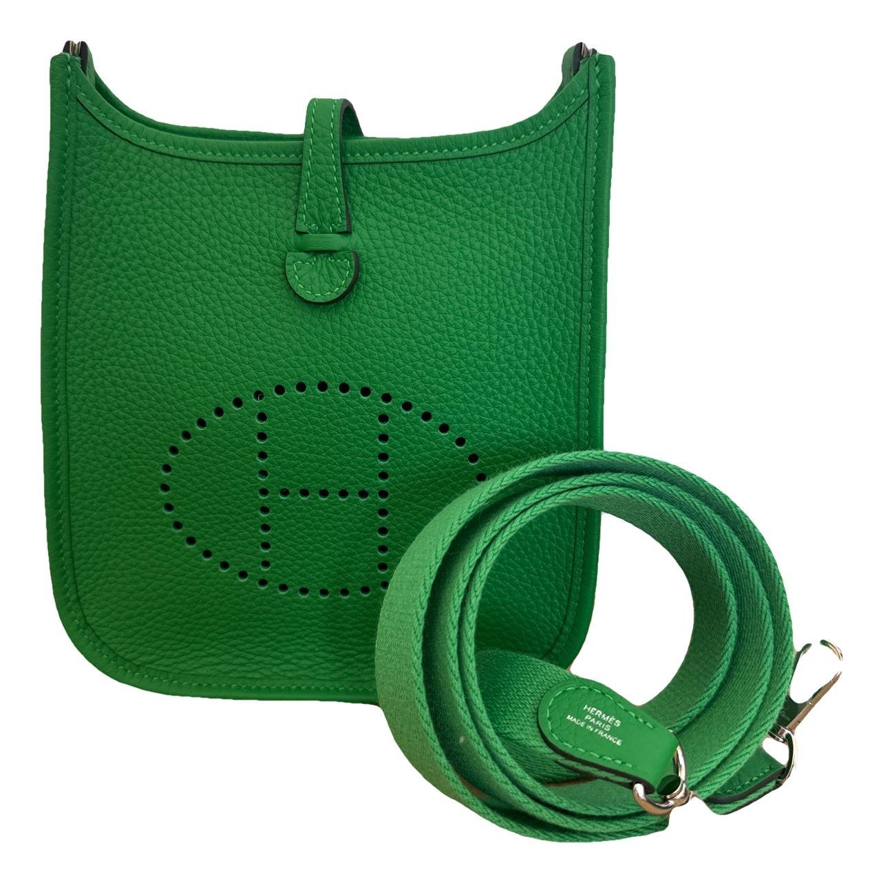 Mini Evelyne leather handbag