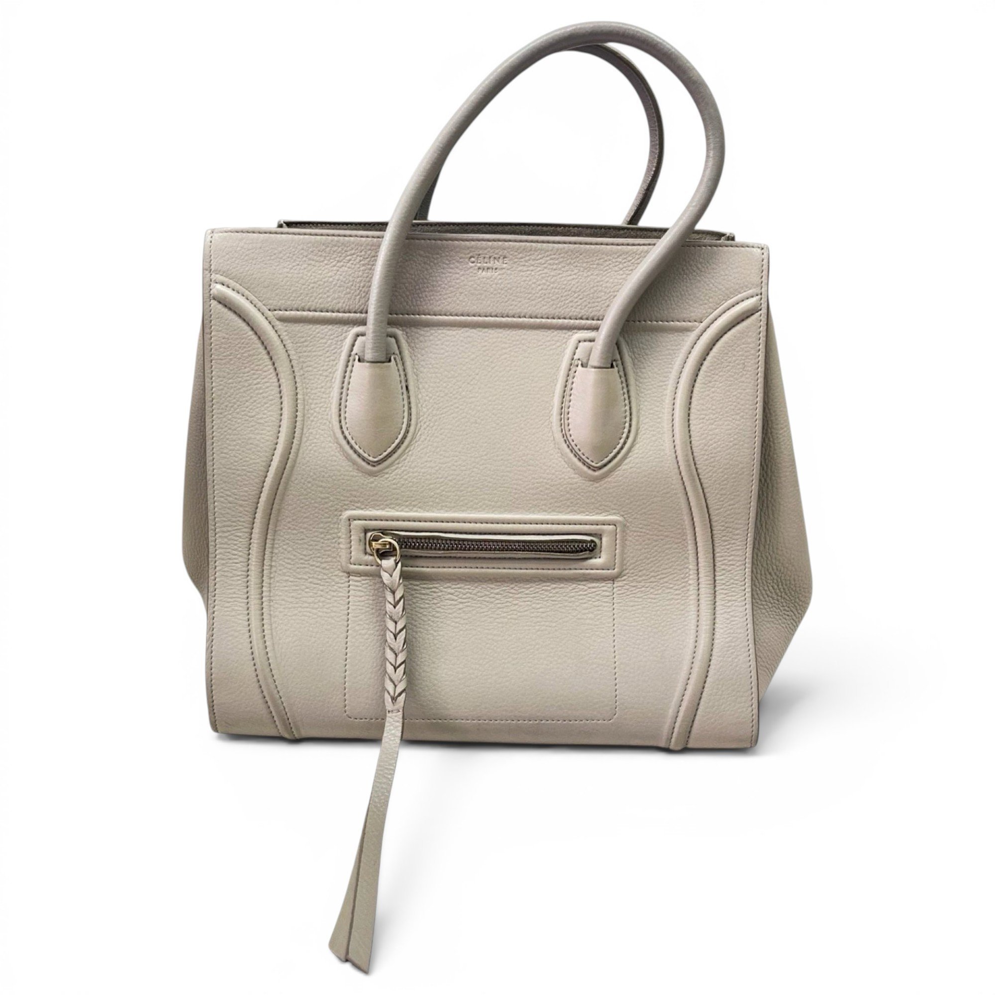 Phantom leather handbag