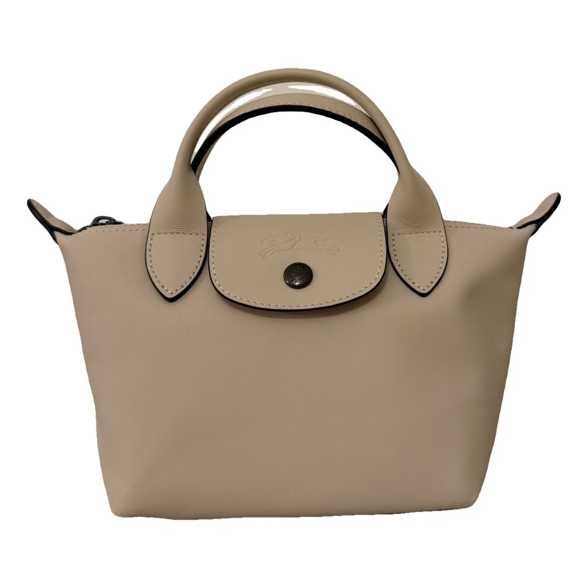 Pliage leather mini bag