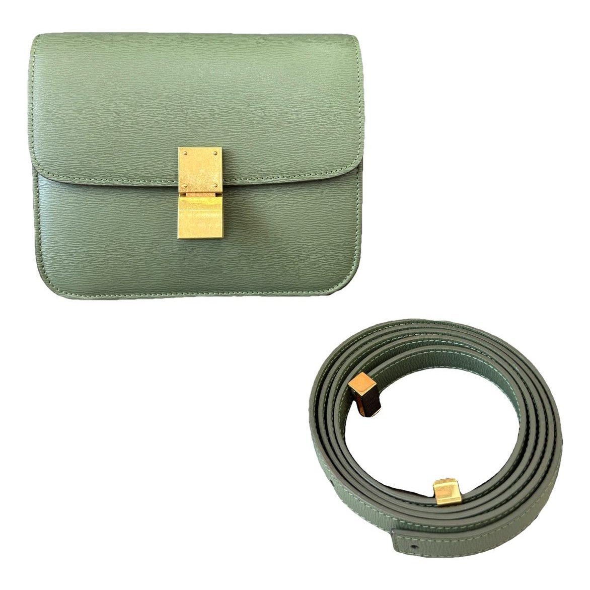 Classic leather handbag