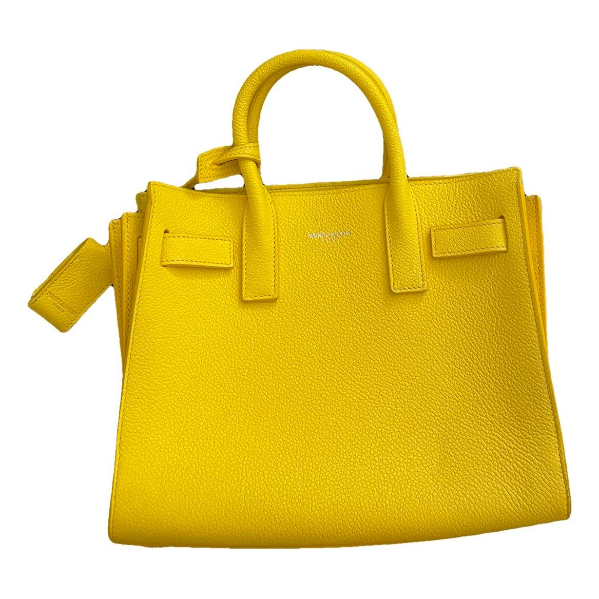 Sac de Jour leather tote
