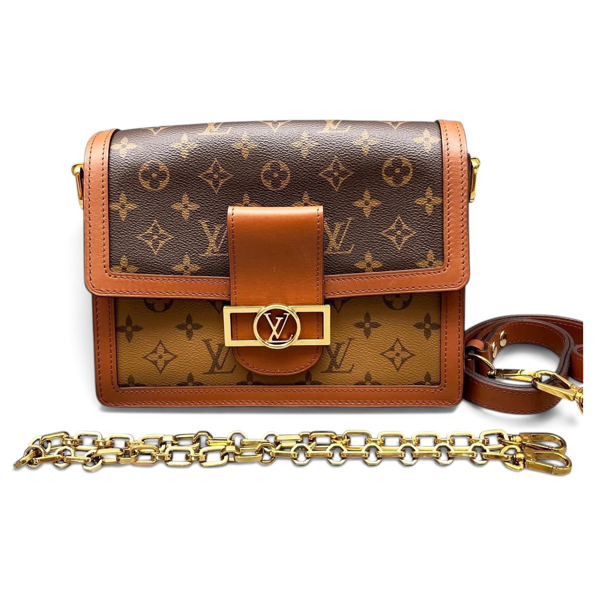Leather crossbody bag
