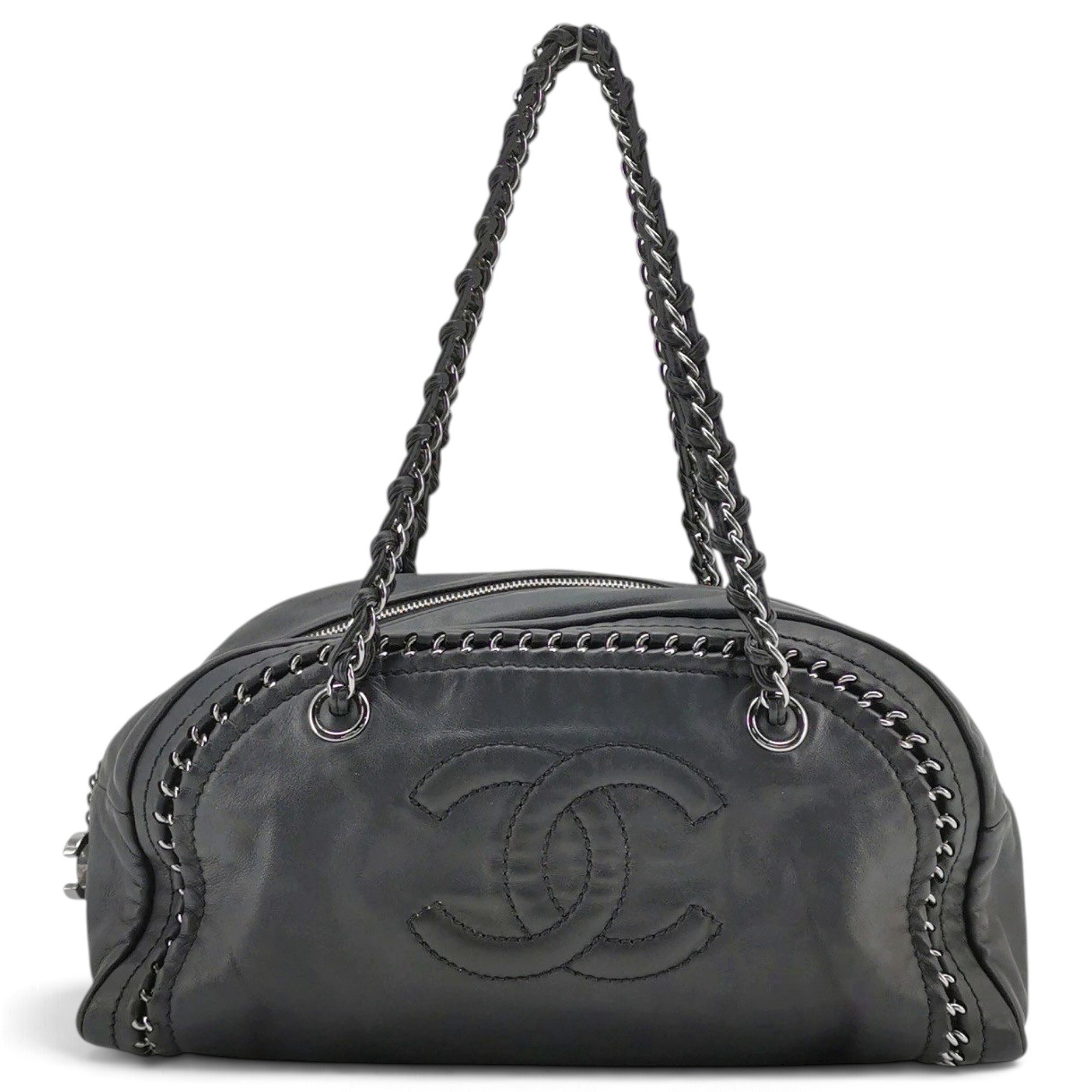 Leather handbag