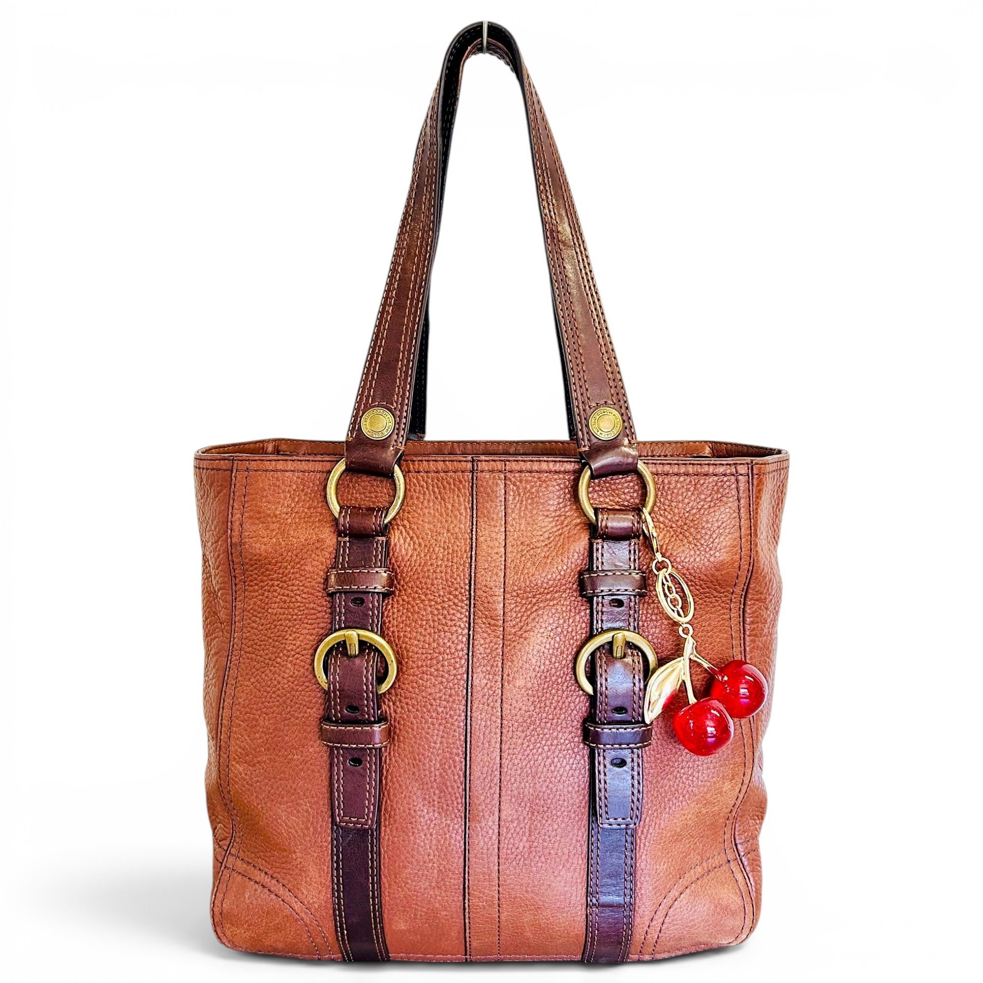 Leather handbag