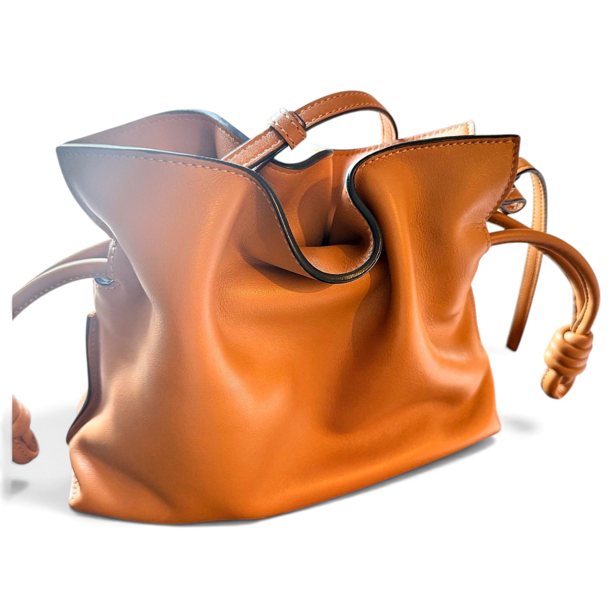Flamenco leather handbag