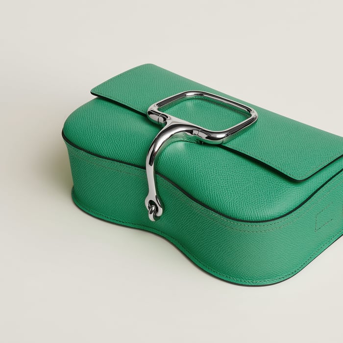 Vert Vertigo Hermès Della Cavalleria Elan Bag