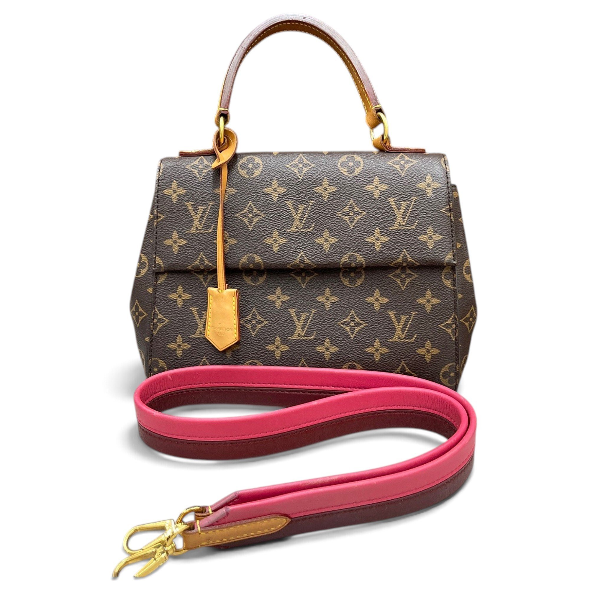 Cluny leather handbag