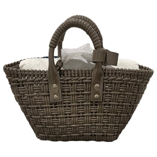 Bistro Panier patent leather tote