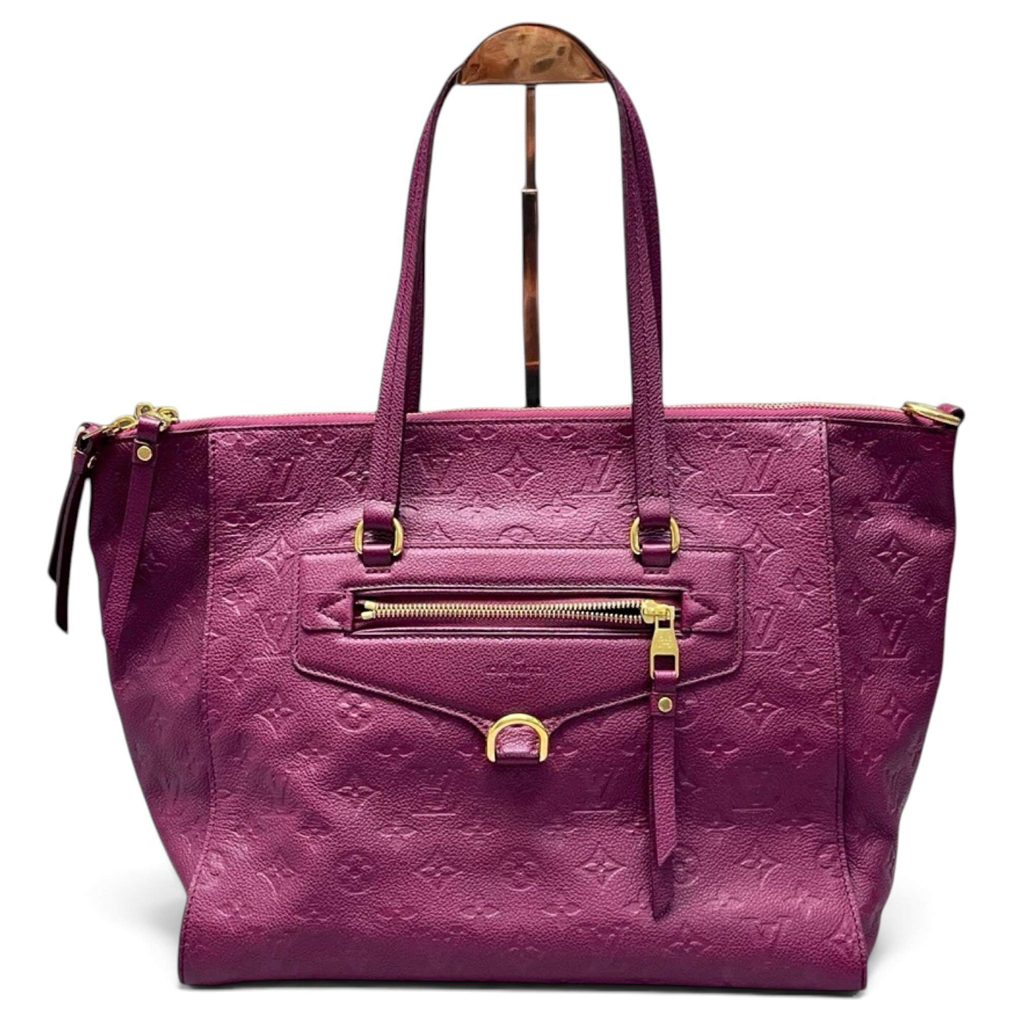 Lumineuse leather tote