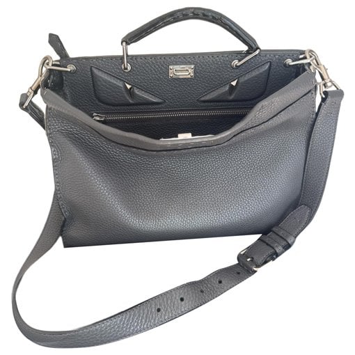 Peekaboo leather handbag