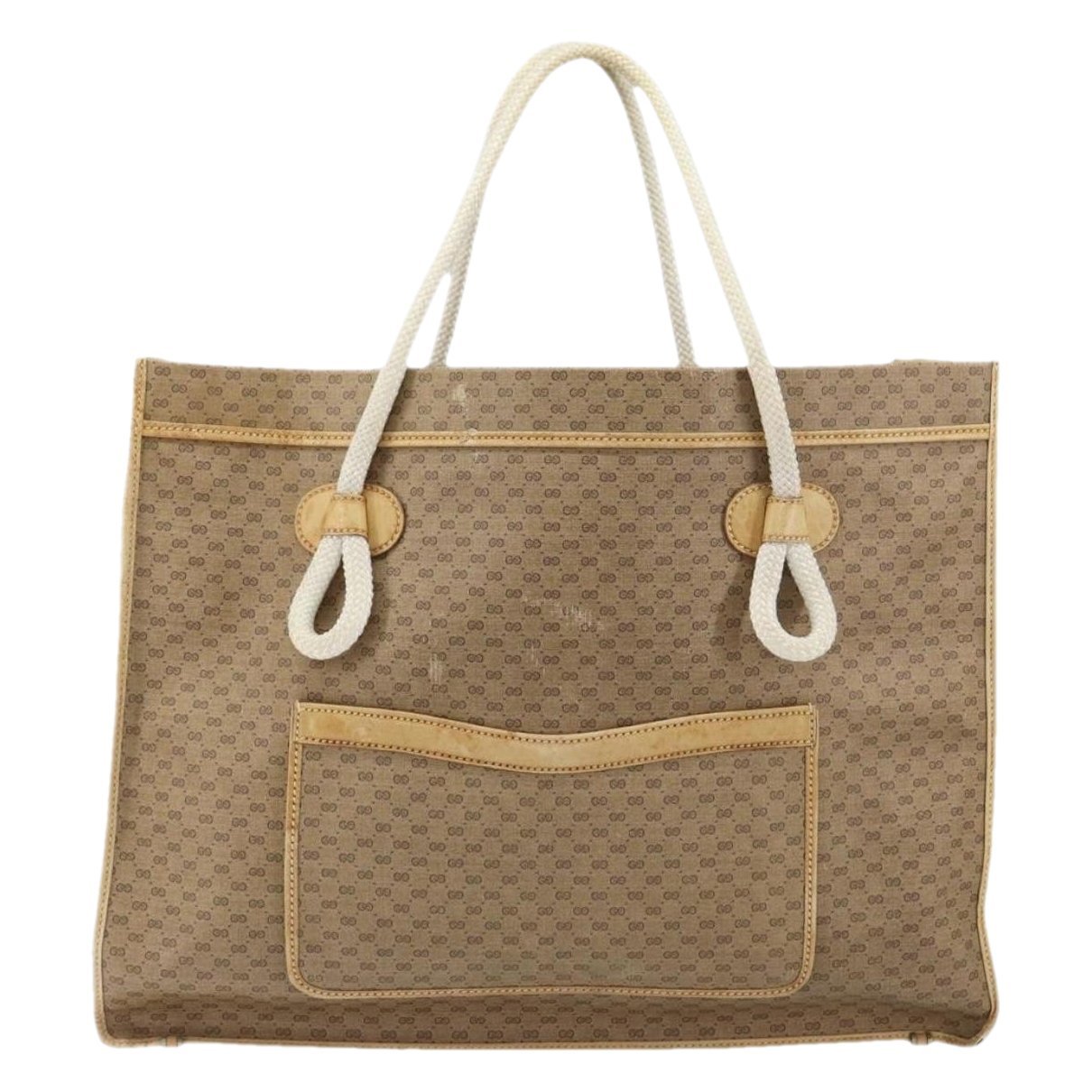 Leather tote