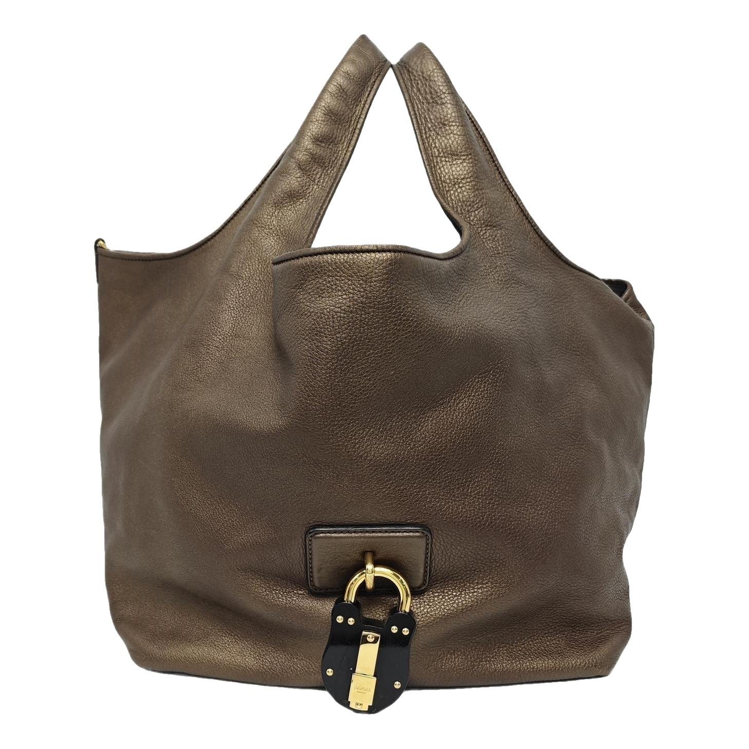 Leather handbag