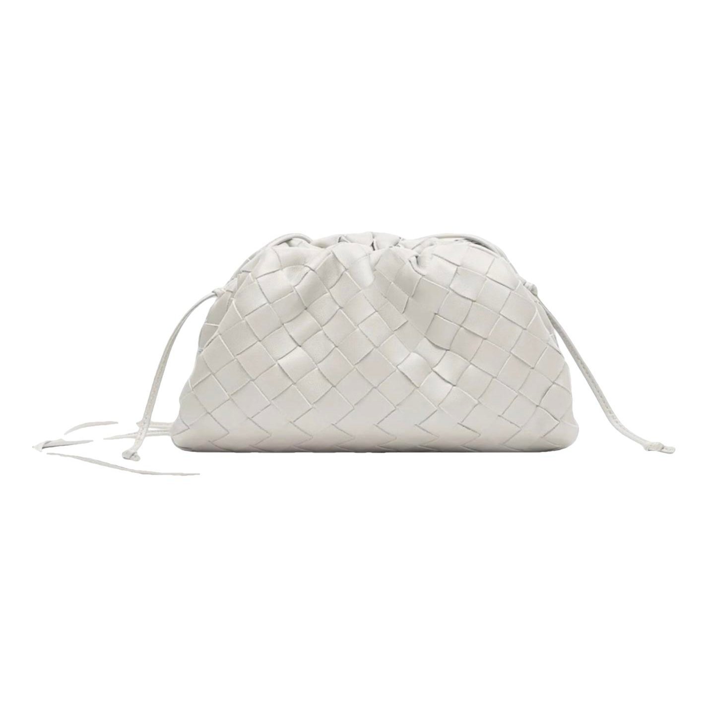 Pouch leather crossbody bag