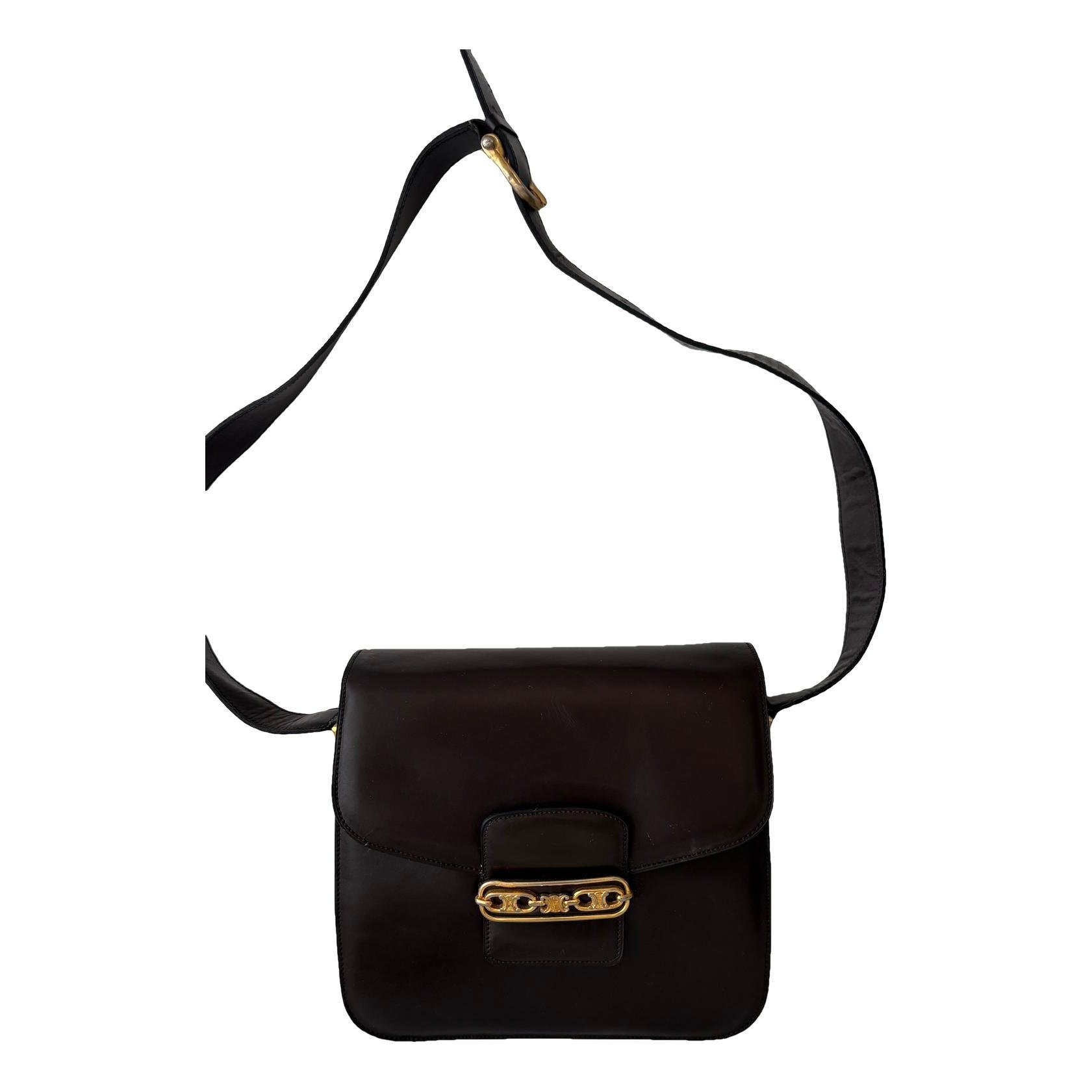Crécy Vintage leather handbag