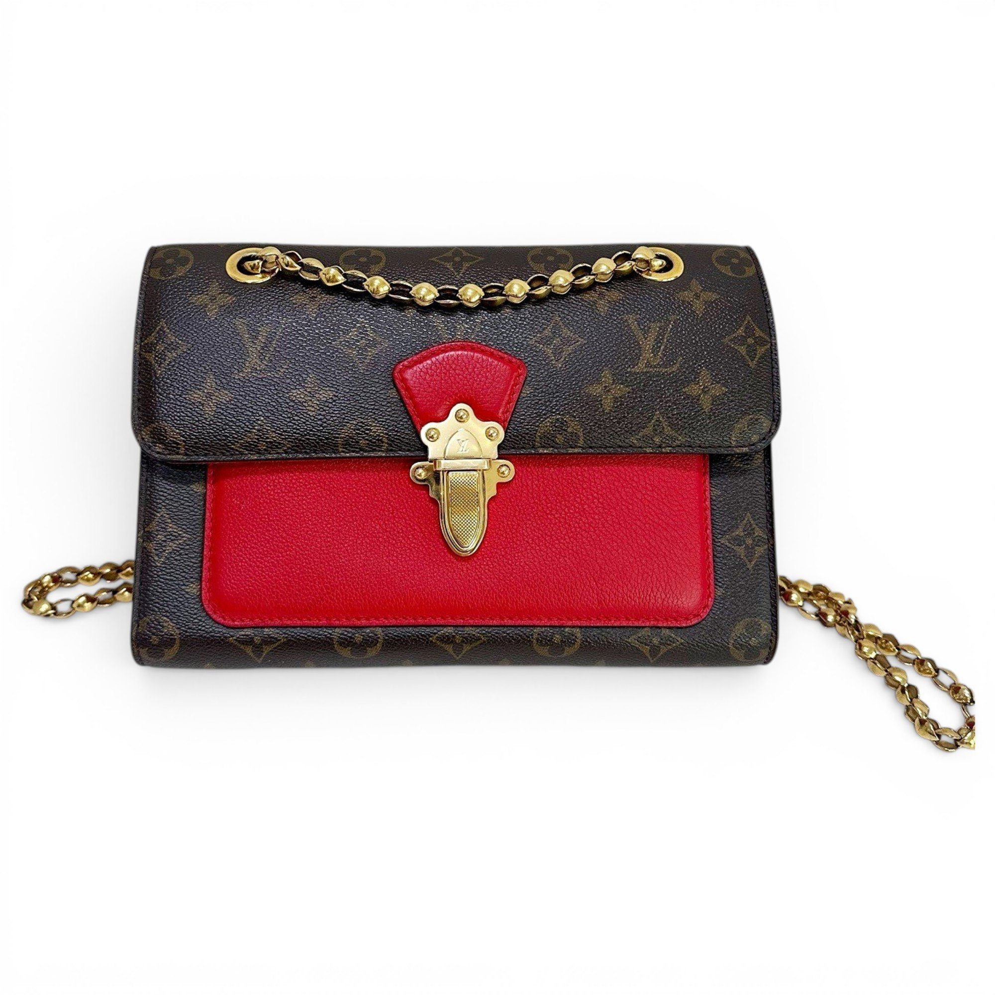 Victoire leather handbag