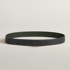 Reversible leather strap 32 mm