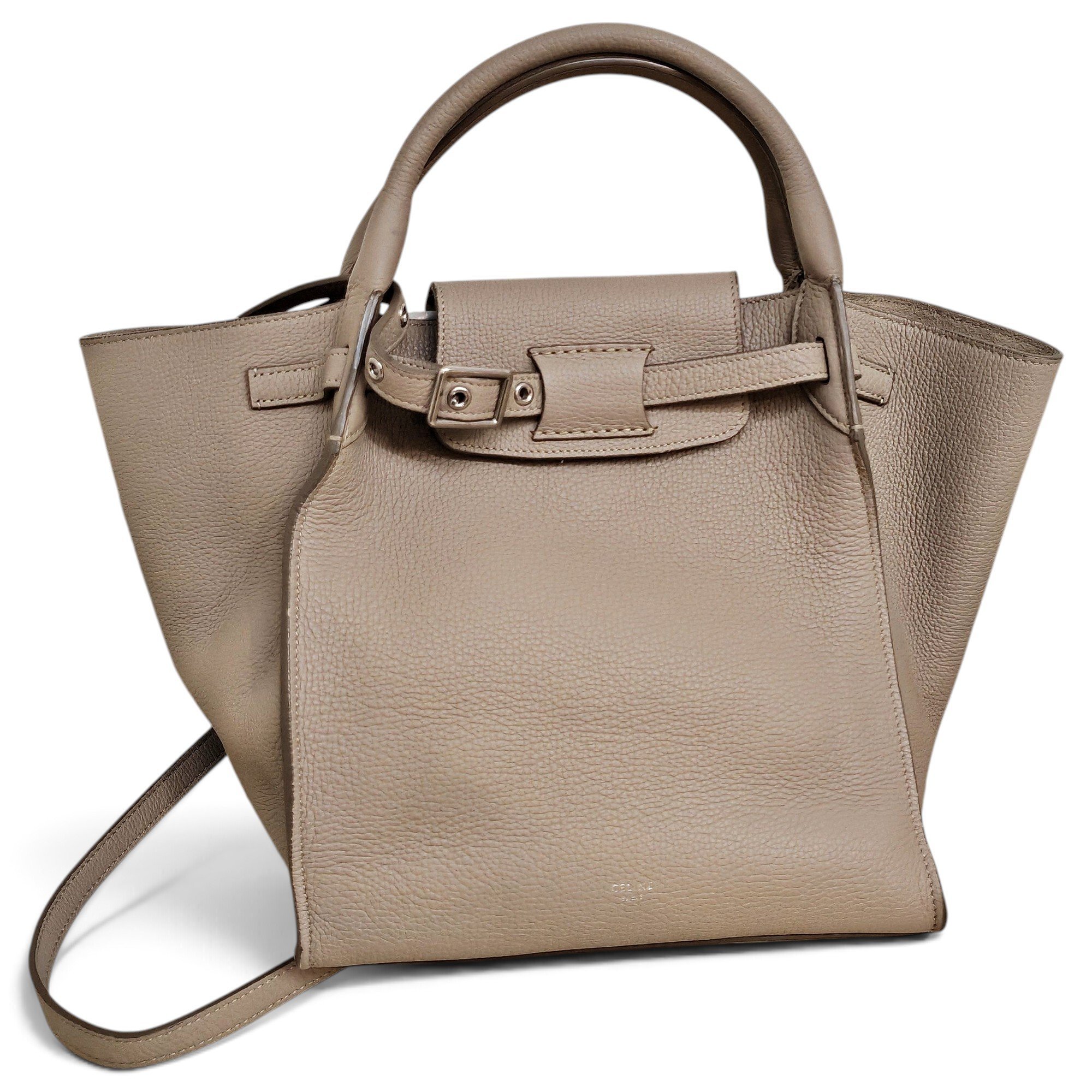 Big Bag leather handbag