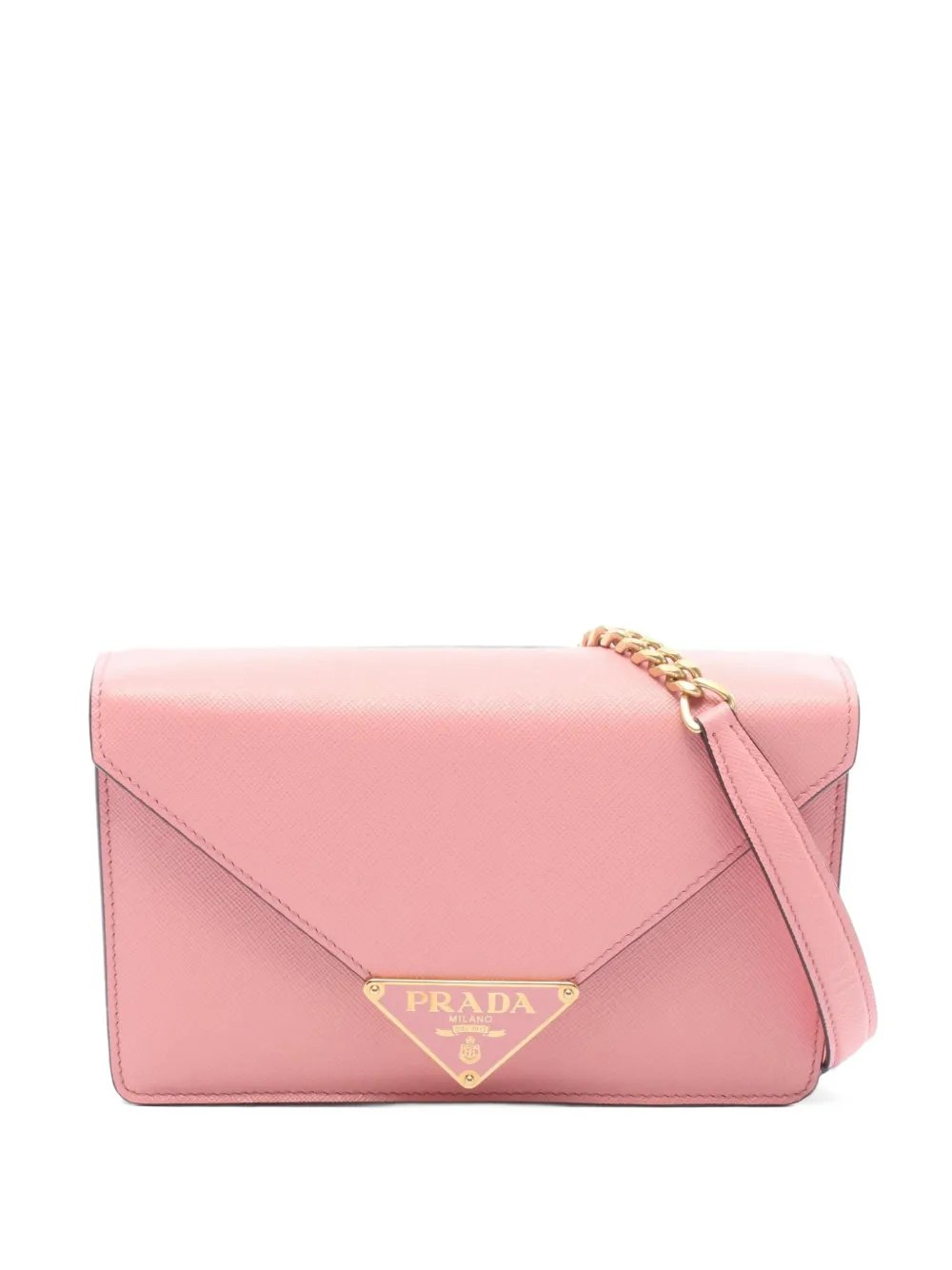 2020s logo-plaque chain shoulder bag