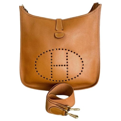 Evelyne leather handbag