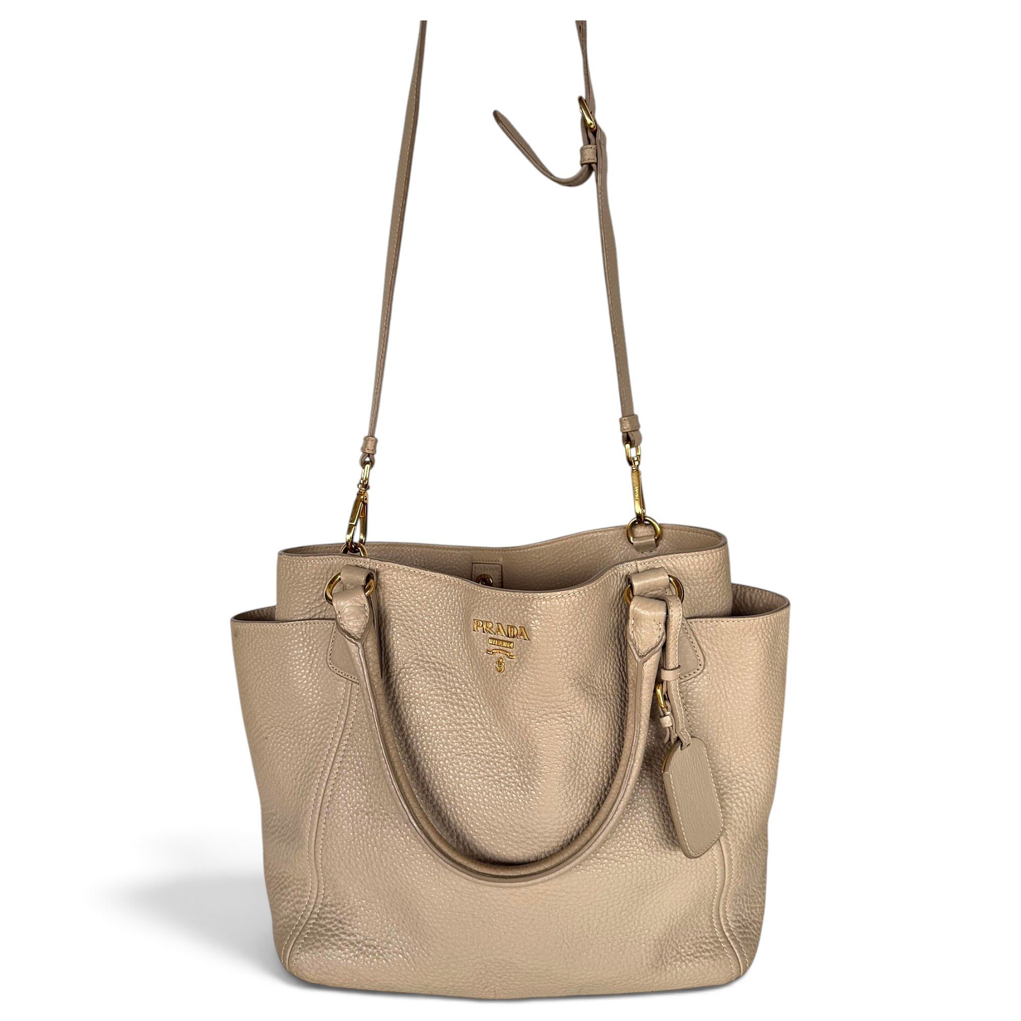 Leather tote
