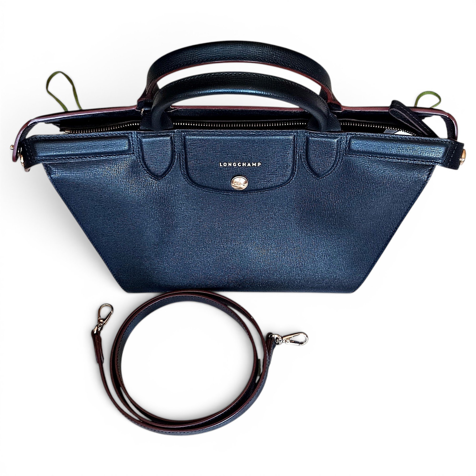 Longchamp Heritage leather handbag