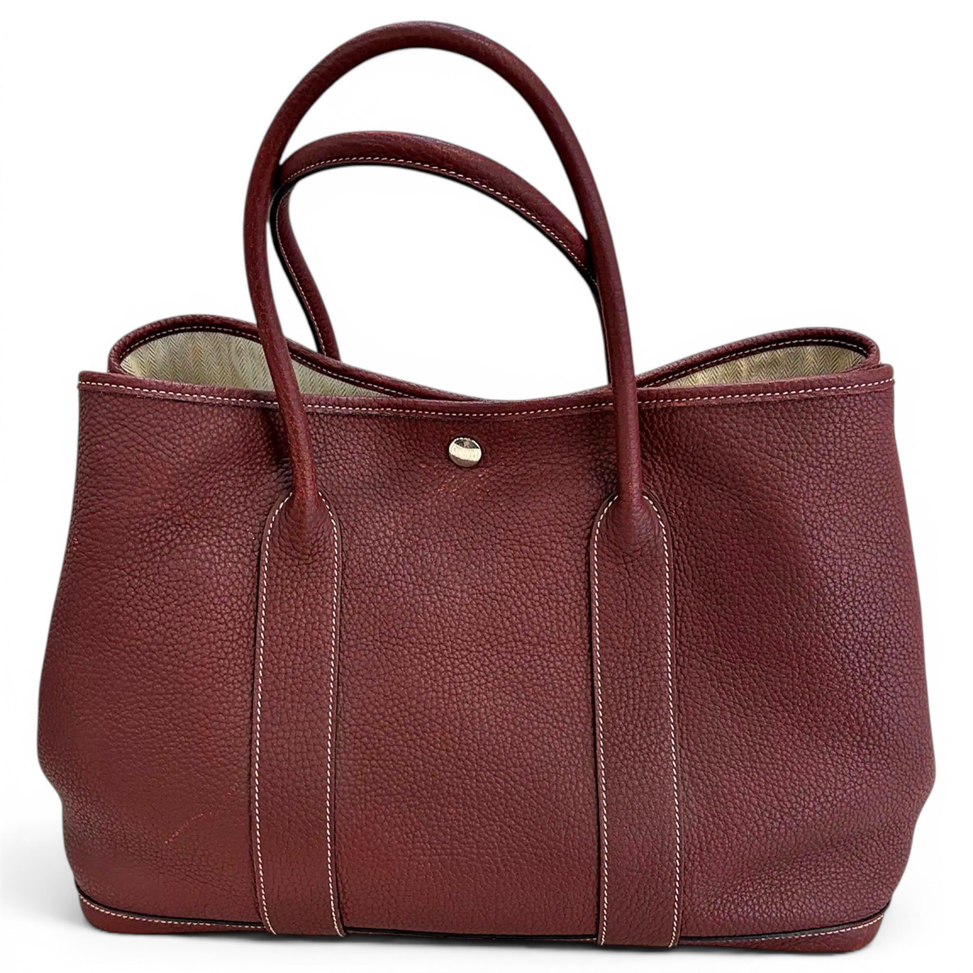 Garden Party leather tote