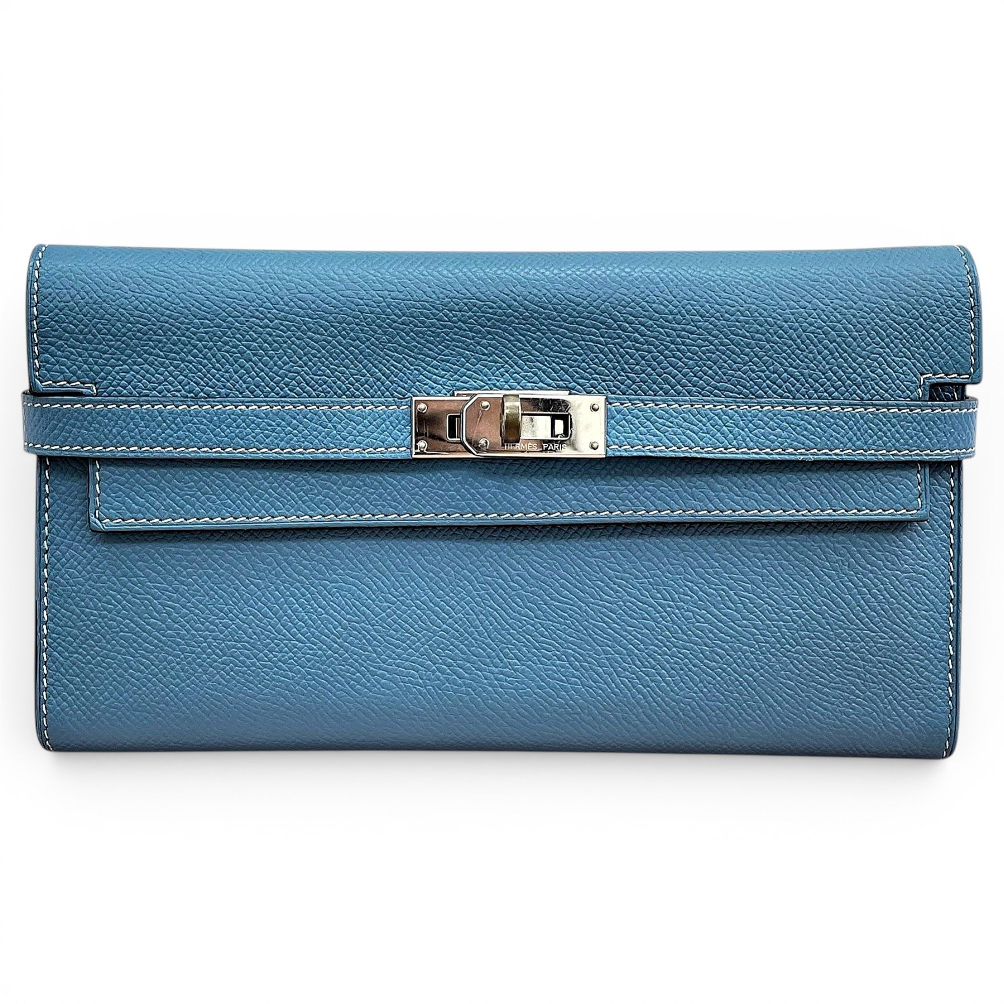 Kelly to go leather clutch bag