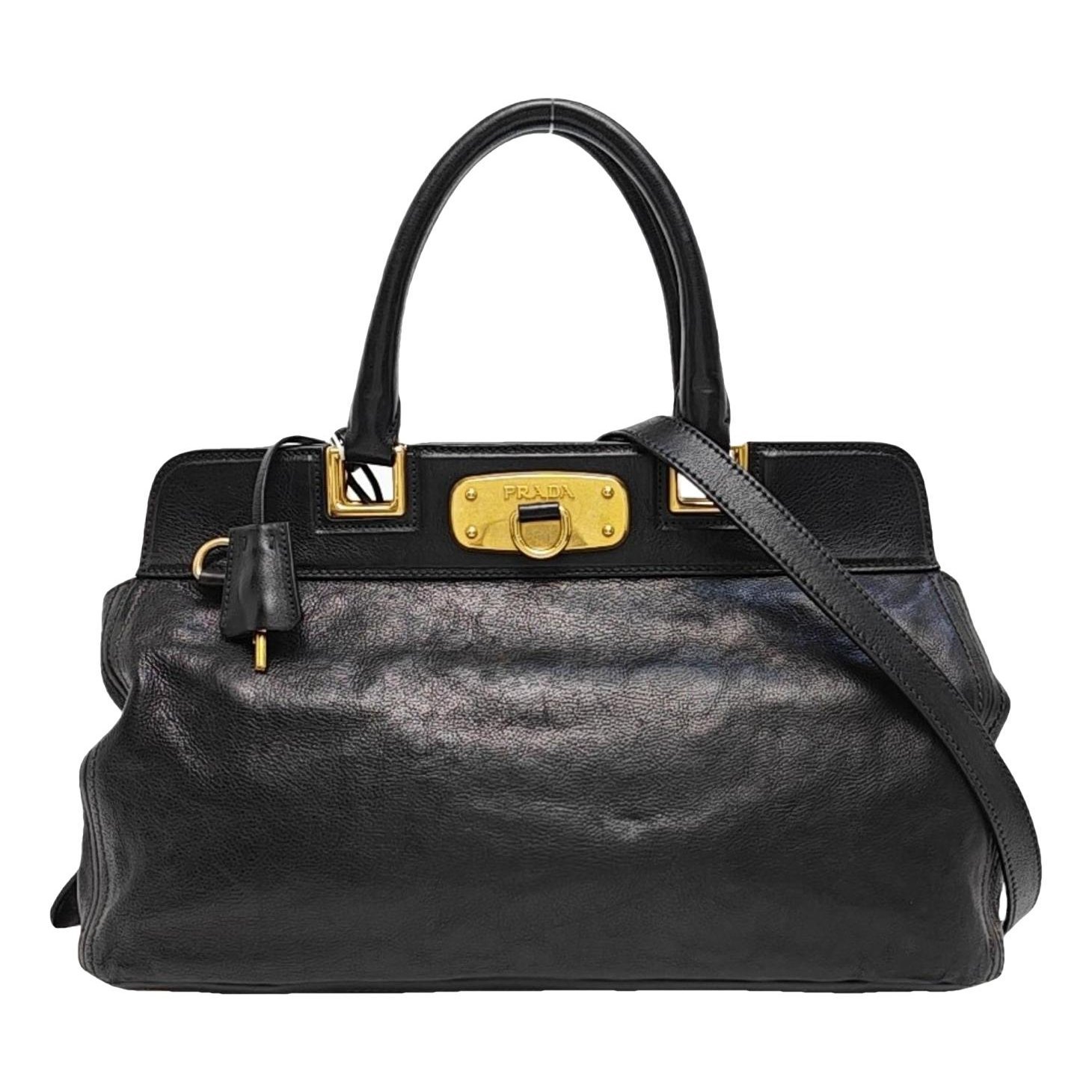 Leather handbag