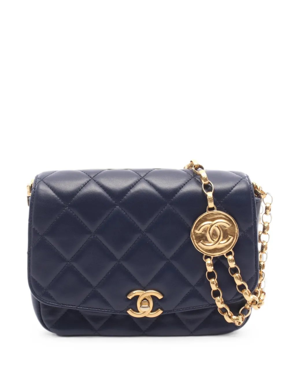 2020-2021 Matelassé flap shoulder bag