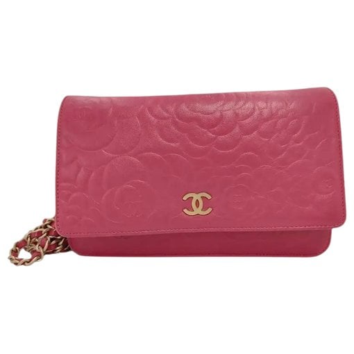 Deauville Chain leather handbag