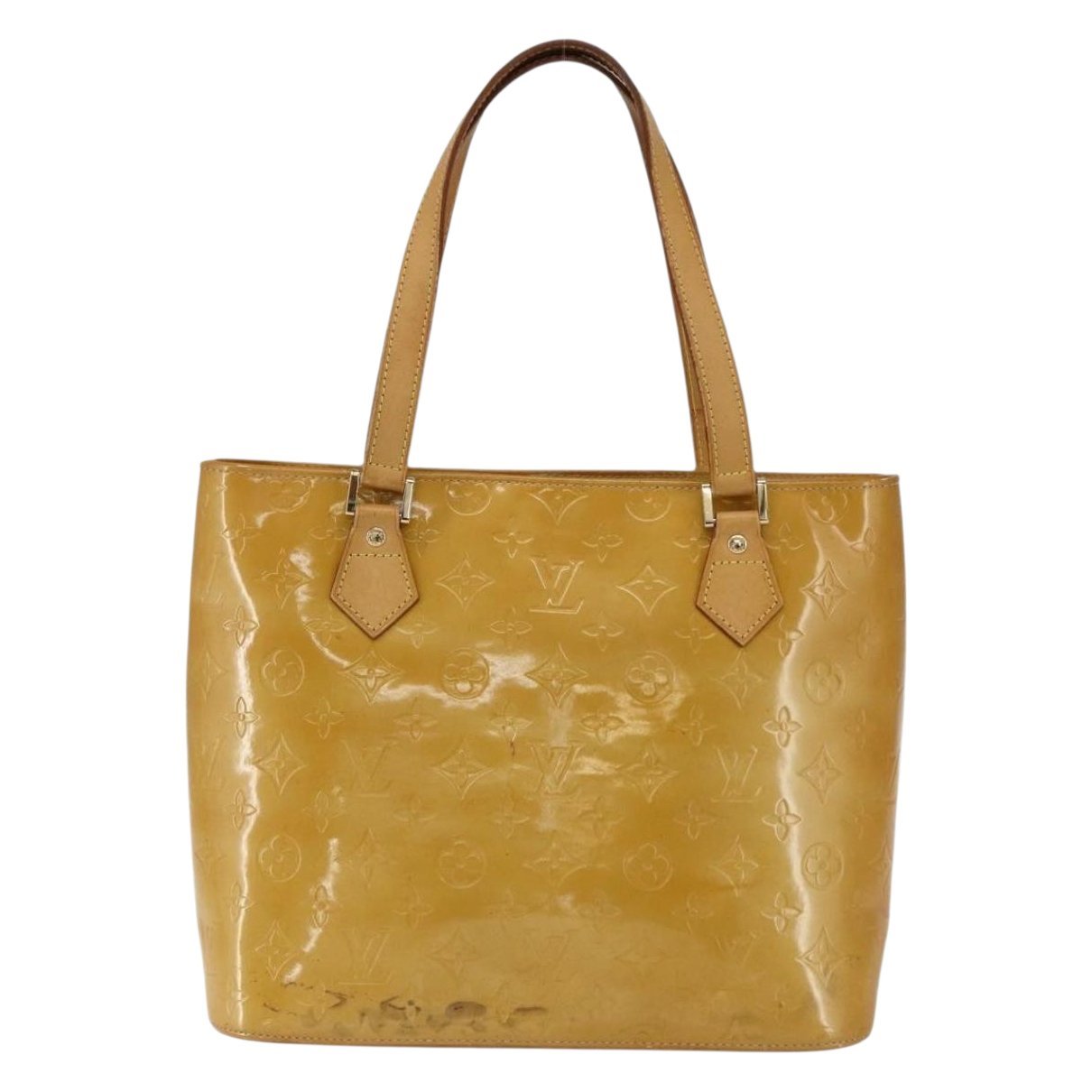 Houston patent leather handbag