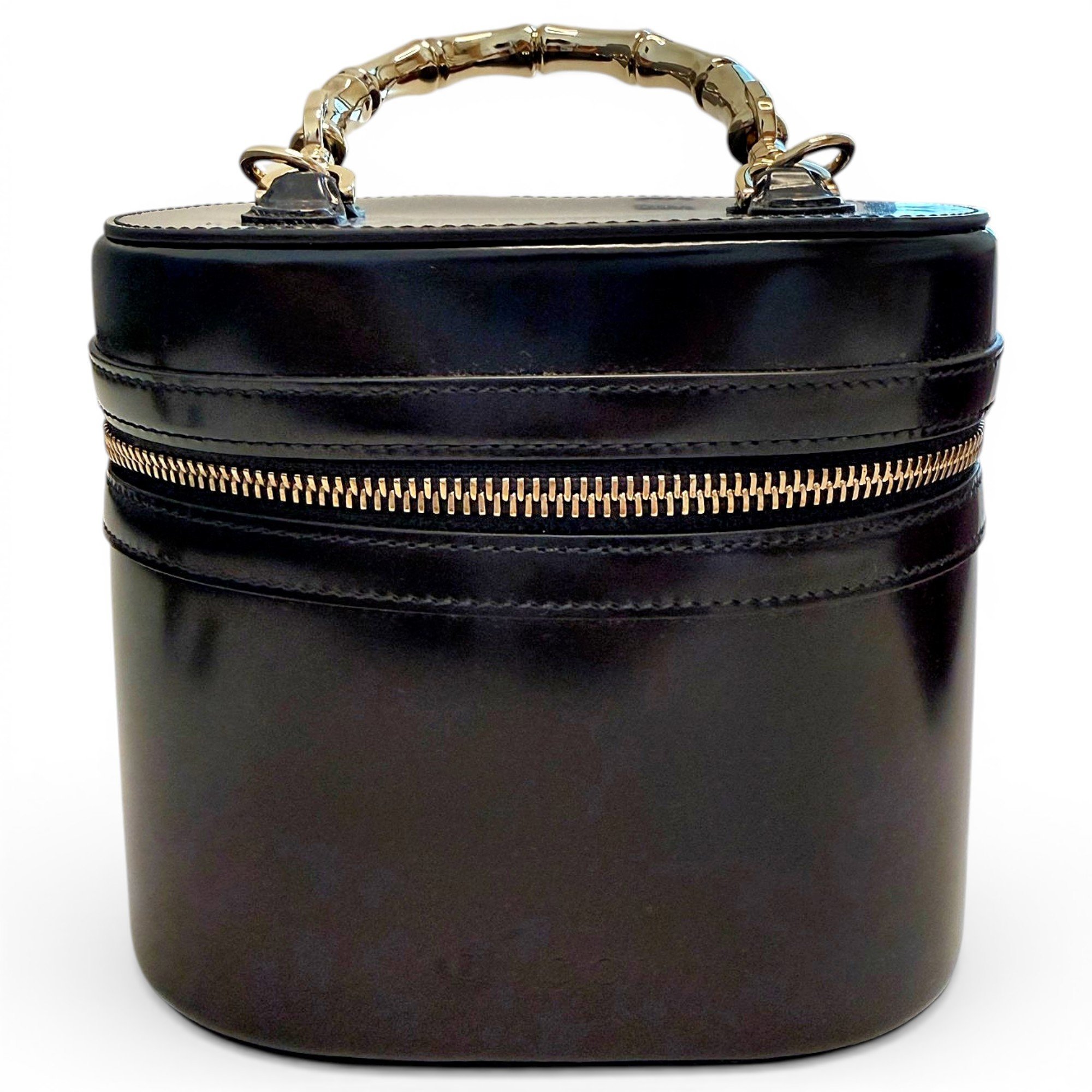 Bamboo leather handbag