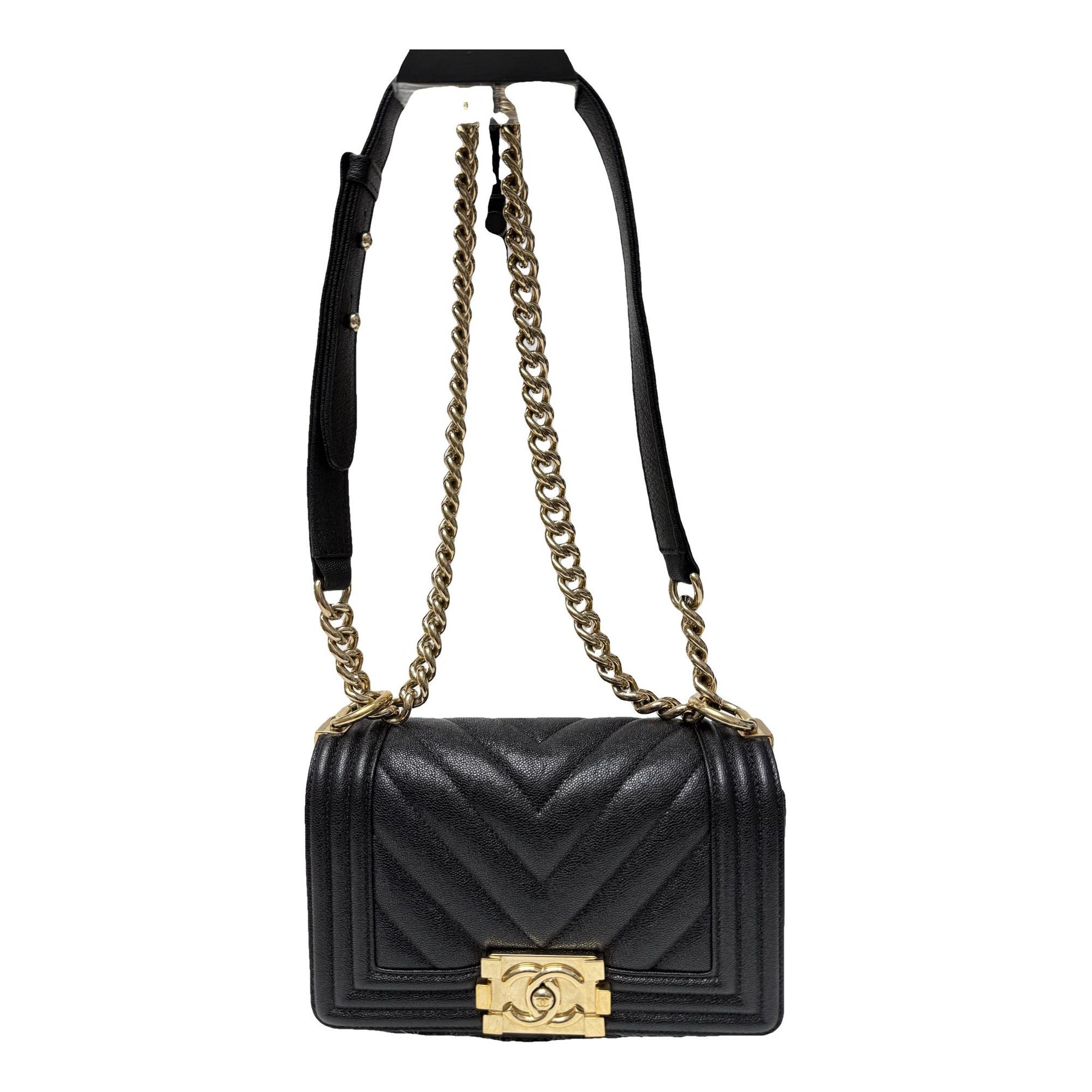 Boy leather crossbody bag
