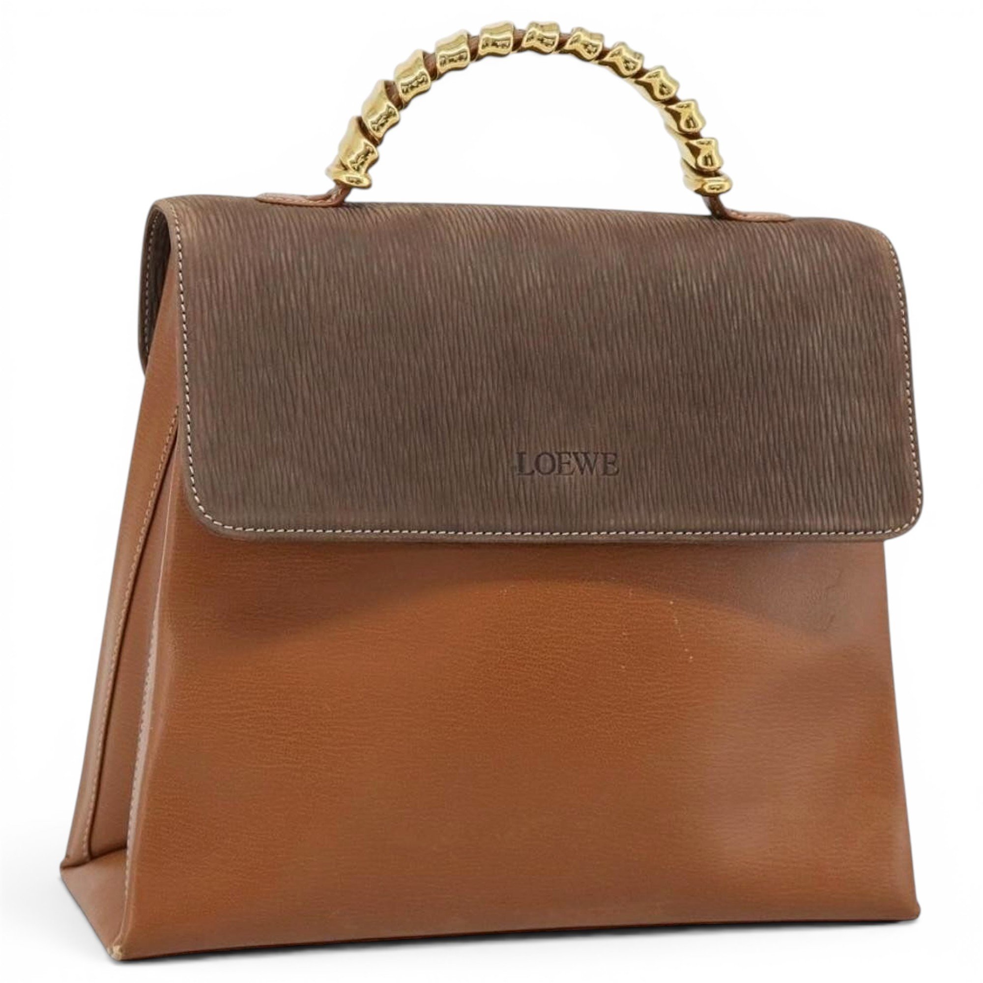 Leather handbag