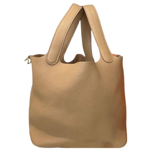 Picotin leather handbag