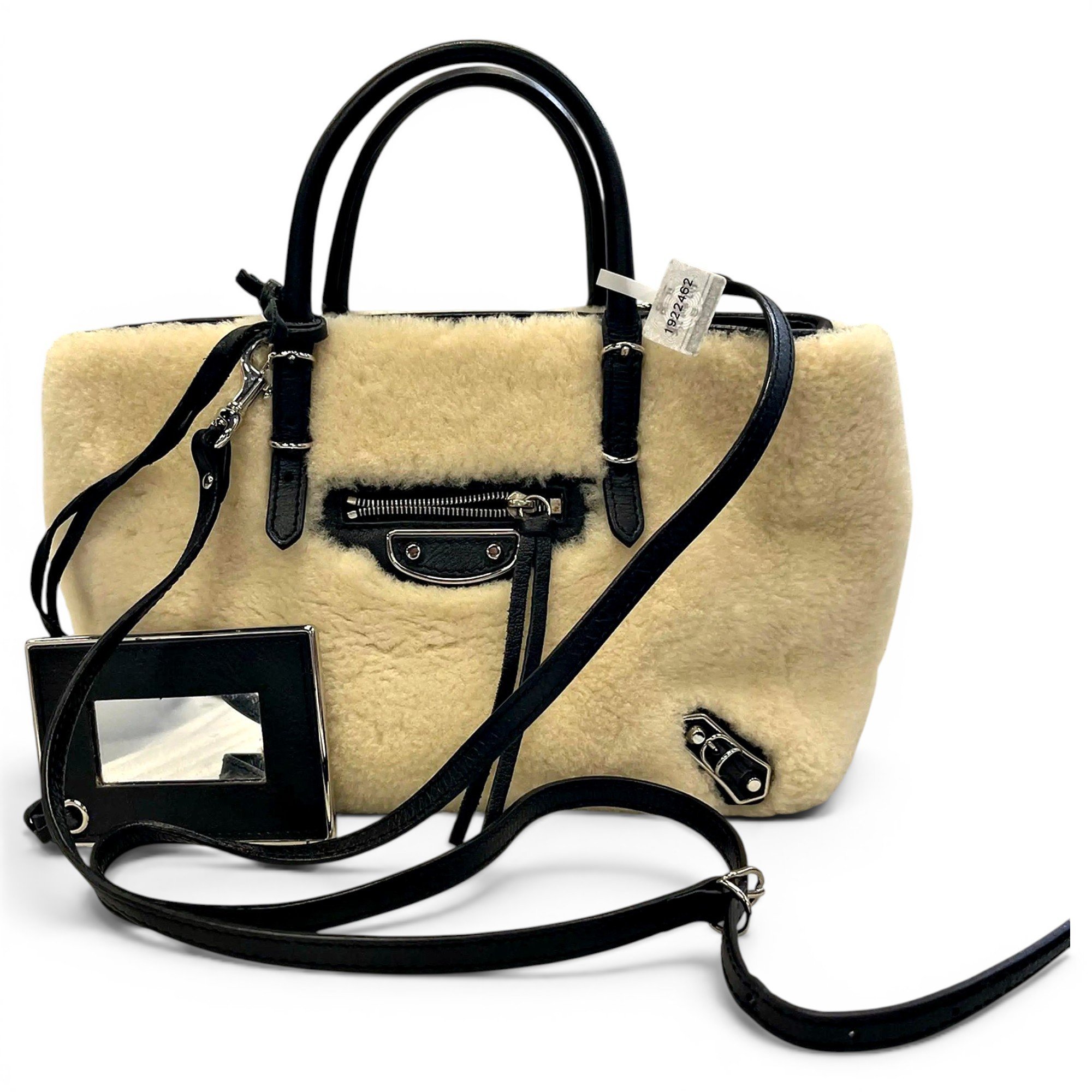 Town wool crossbody bag