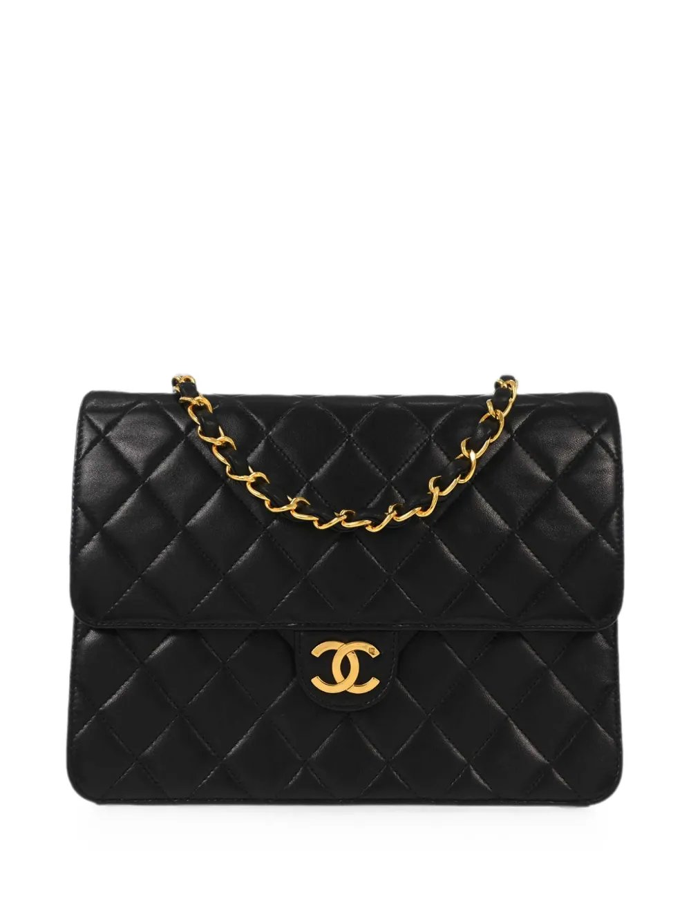 1996-1997 small CC diamond-quilted leather shoulder bag