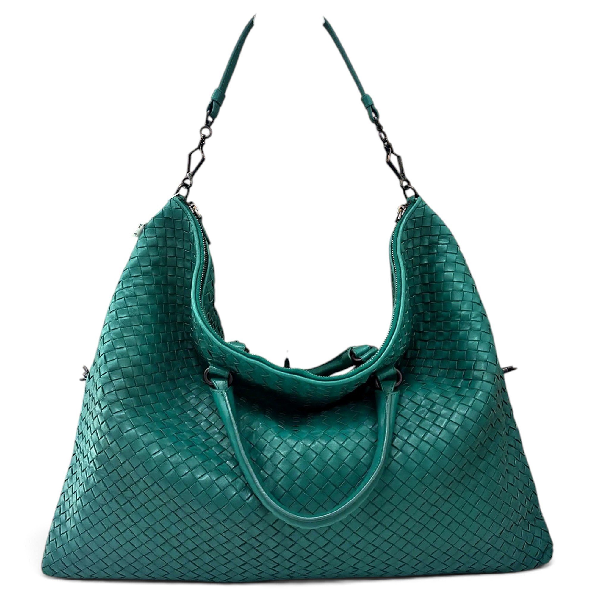 Leather handbag